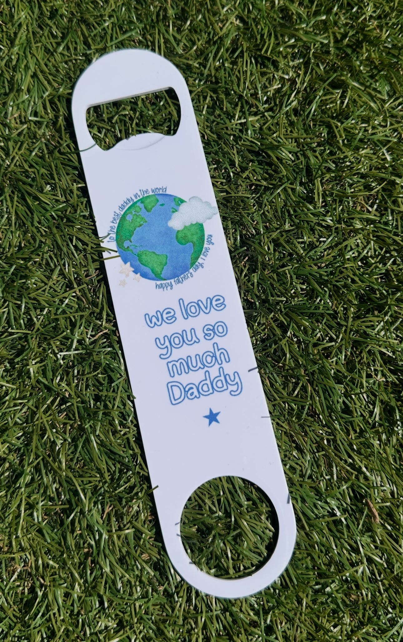 FATHERS DAY WORLD BOTTLE OPENER