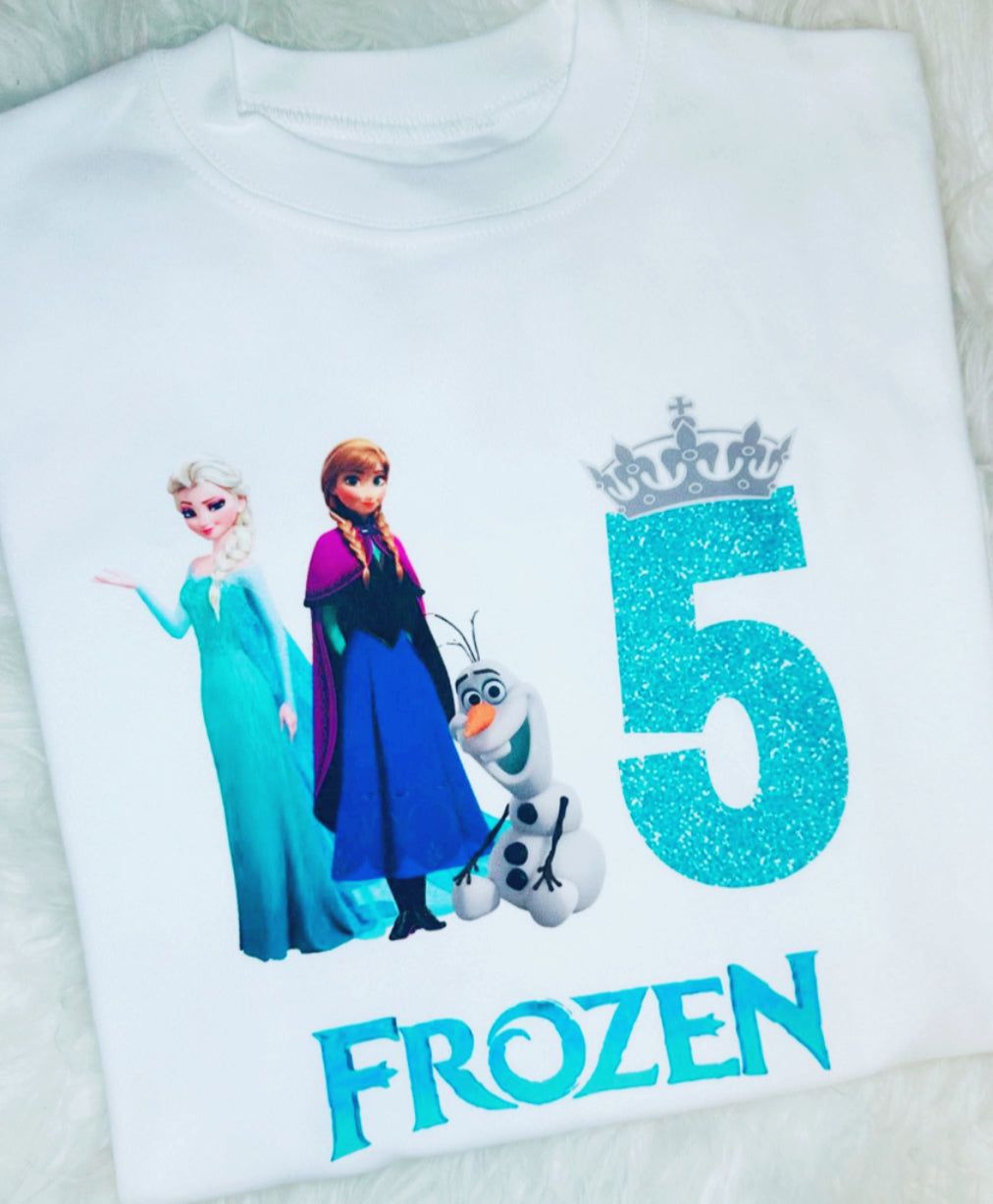 FROZEN BIRTHDAY TOP