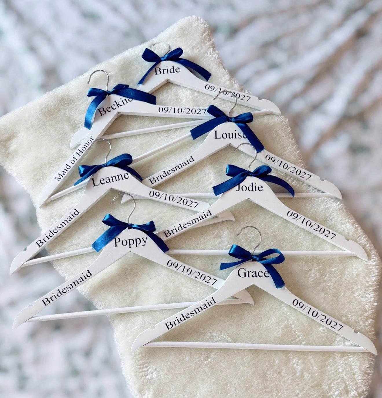 PERSONALISED WEDDING COAT HANGERS