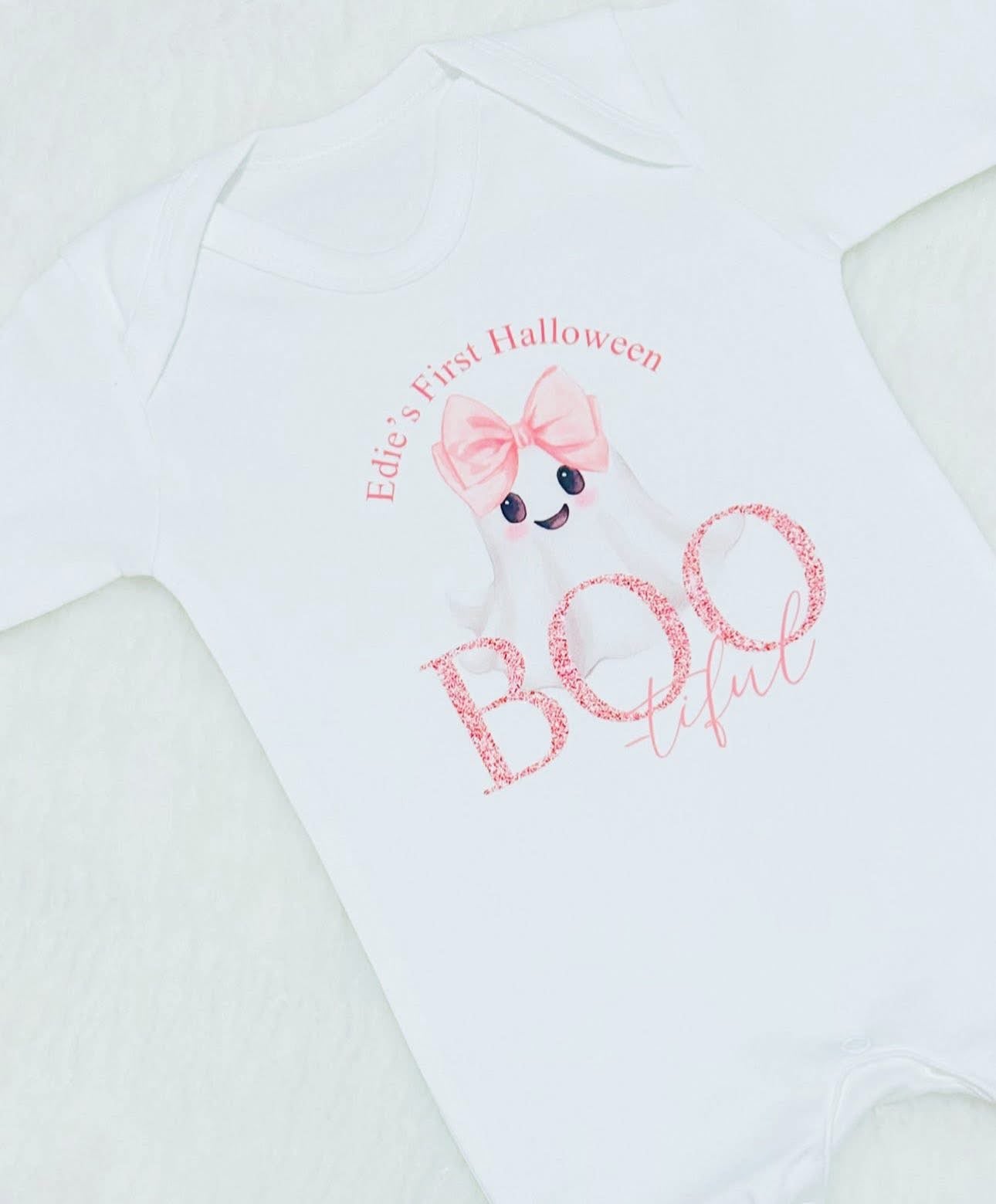 BOO- TIFUL ROMPERSUIT HALLOWEEN