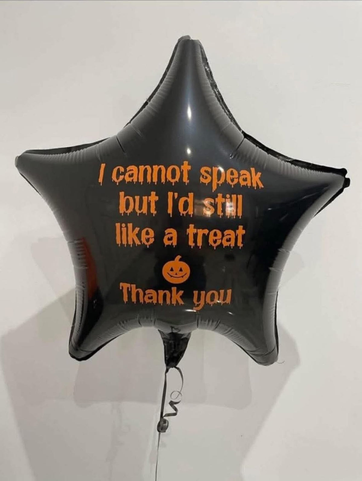 HALLOWEEN BALLOON SEN/NON VERBAL