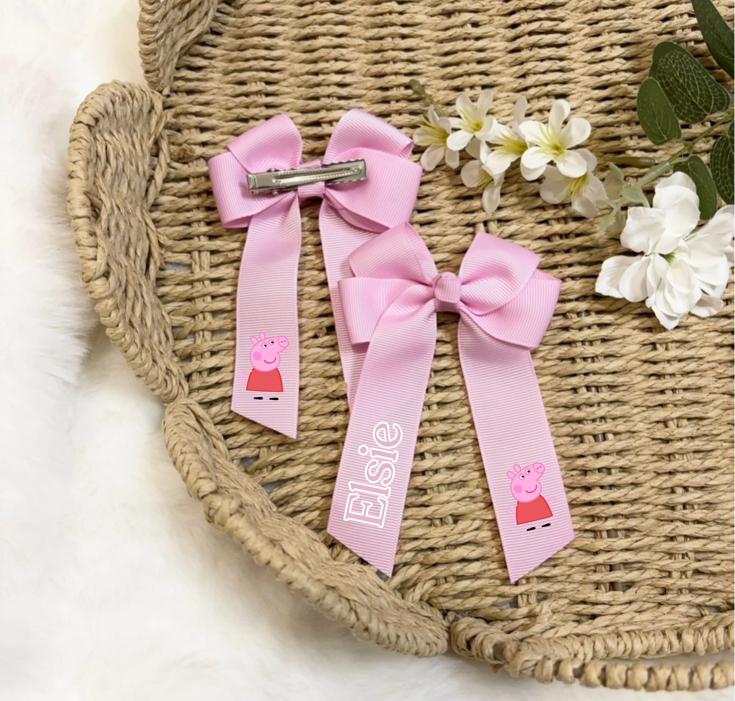 PEPPA PIG HAIR BOW