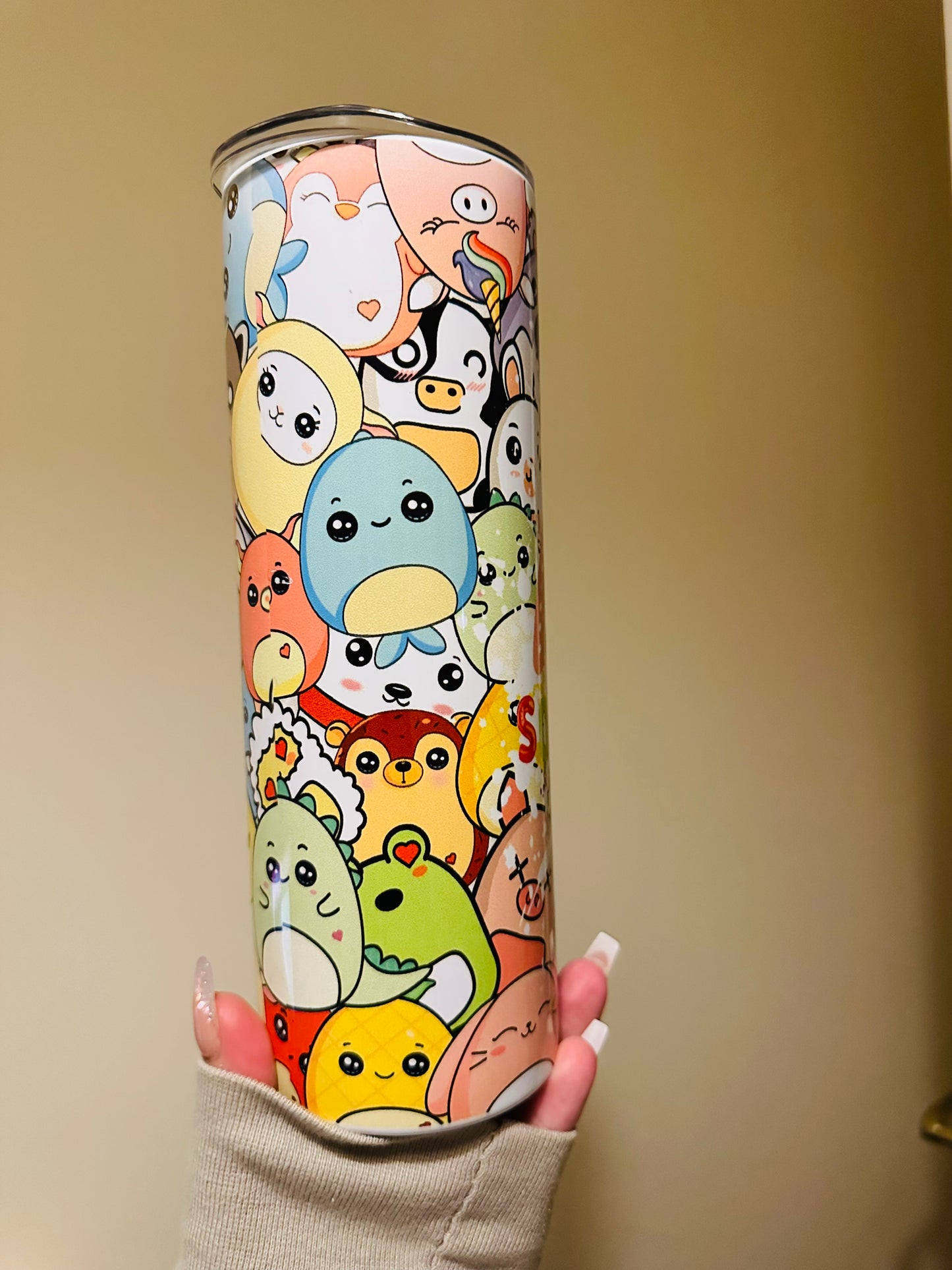 Squishmallow Girl Tumbler