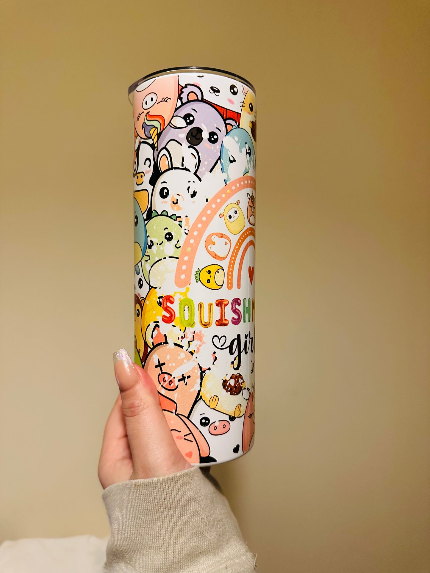 Squishmallow Girl Tumbler