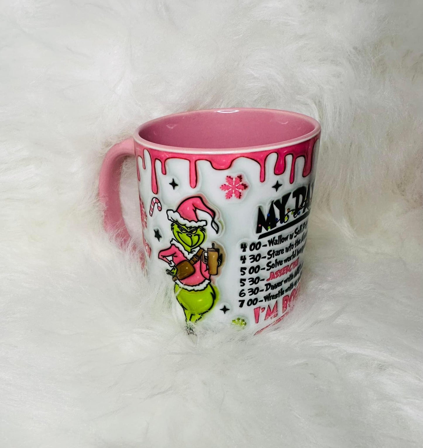 MY DAY GRINCH MUG