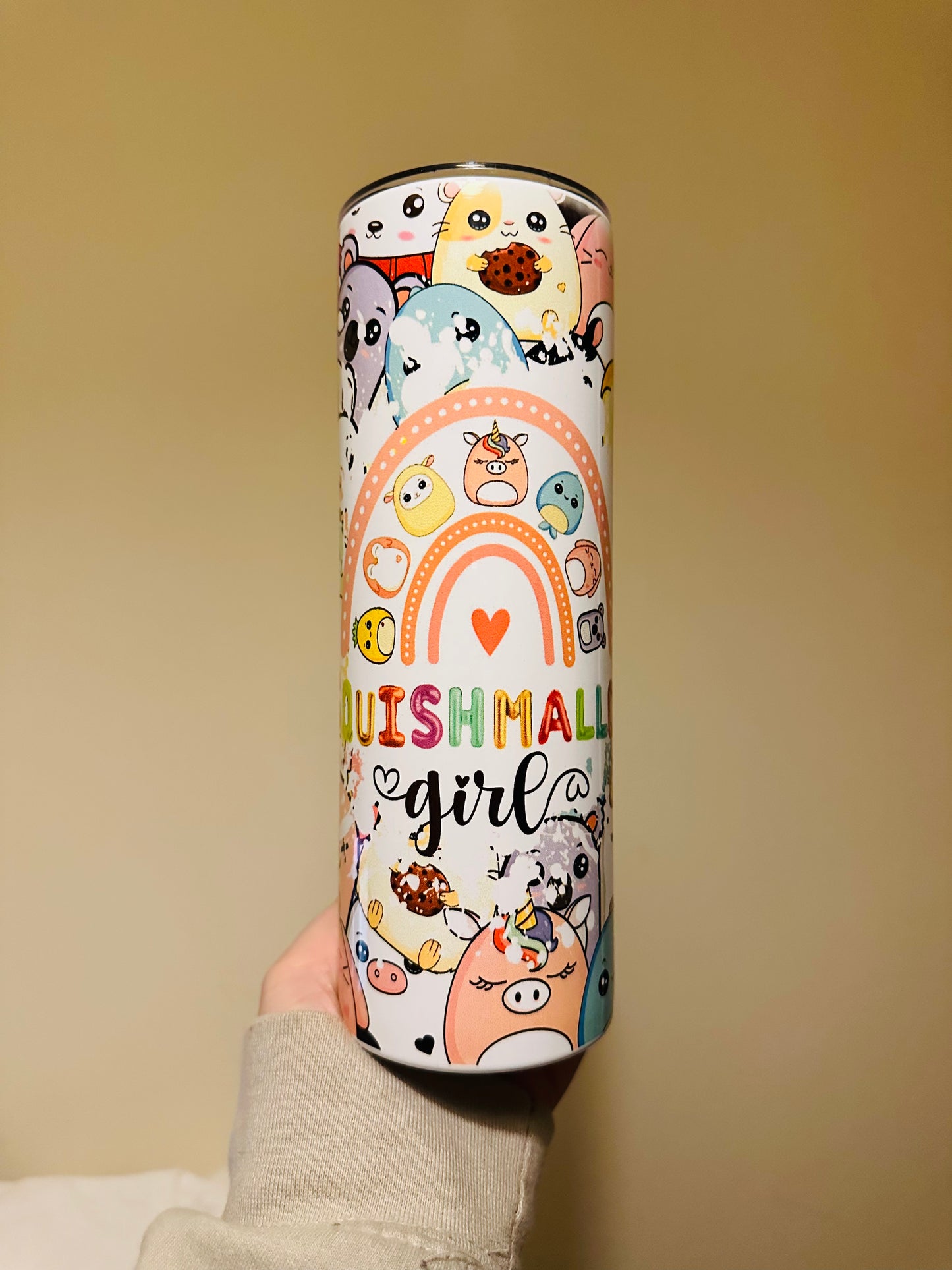 Squishmallow Girl Tumbler