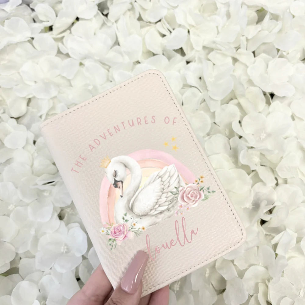 Swan Passport Cover