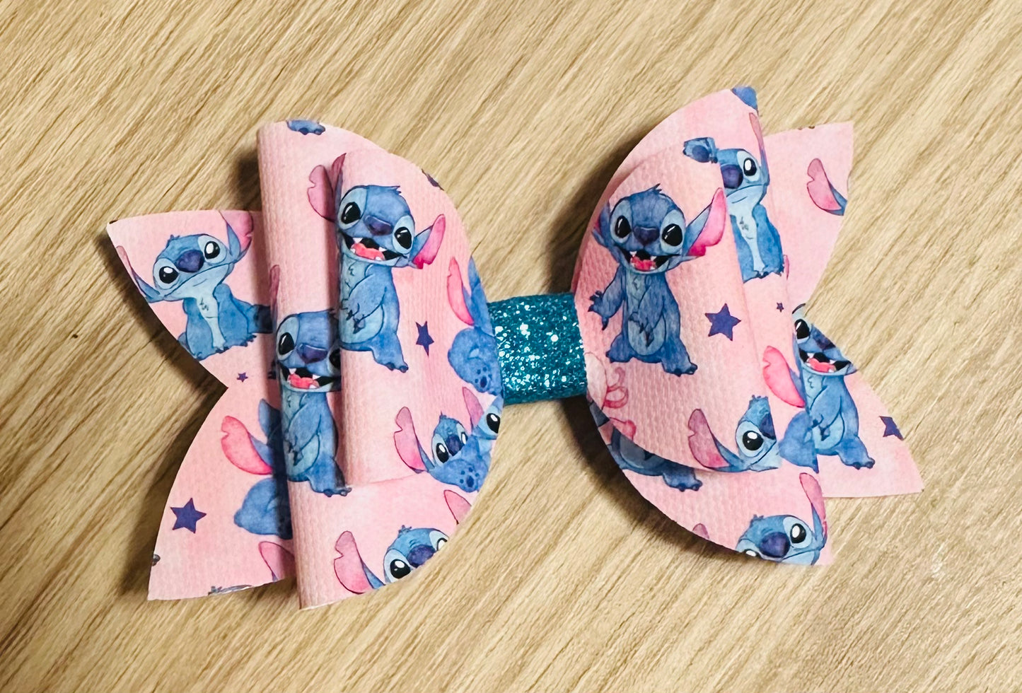 STITCH HAIR BOW #4