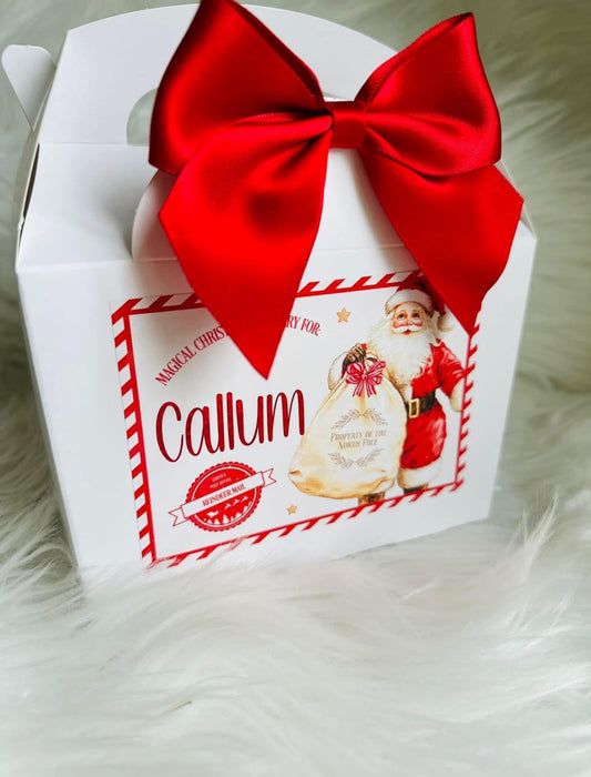 CHRISTMAS TREAT BOX SANTA
