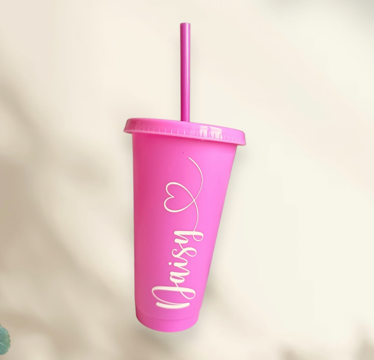 Cold cup with heart