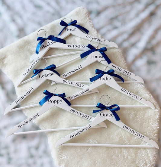 PERSONALISED WEDDING COAT HANGERS