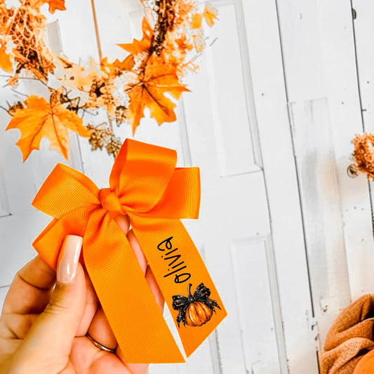 Pumpkin Bow