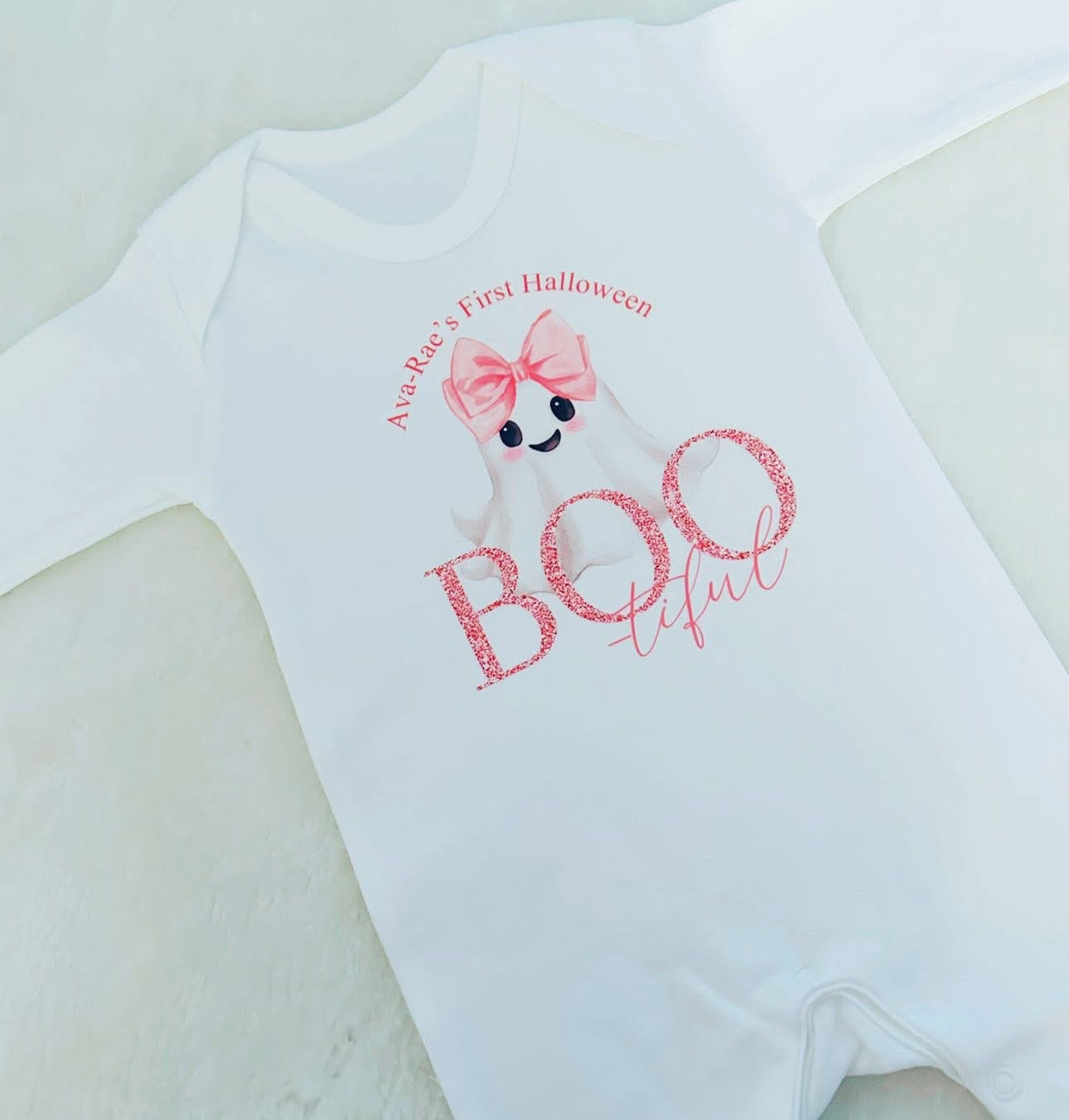 BOO- TIFUL ROMPERSUIT HALLOWEEN