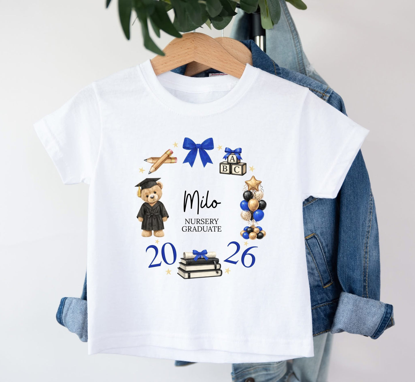 Graduation T-shirt Wreath