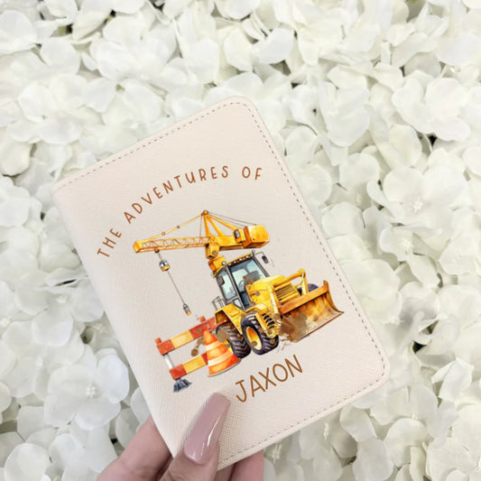 Construction Passport Cover